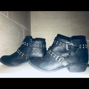 Black Moto booties